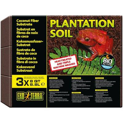Exo Terra Plantation Soil 3-pack 3 x 8.8 L